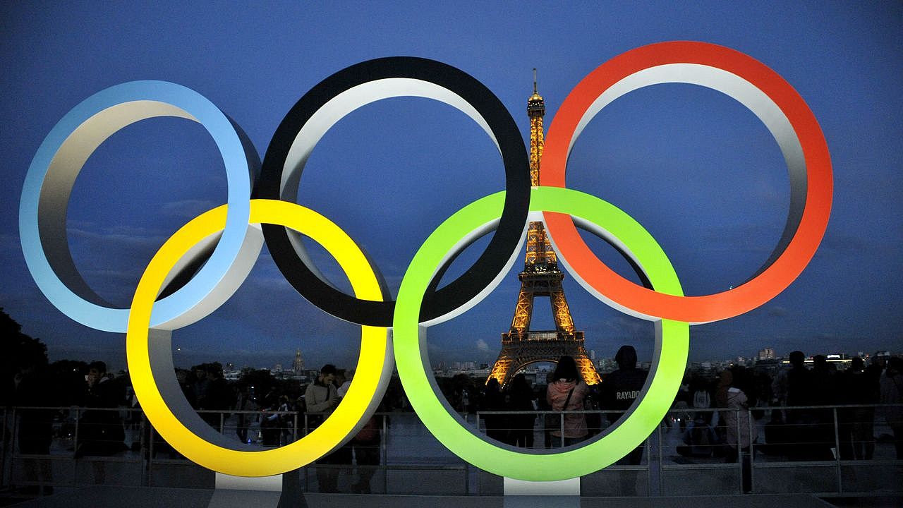 Olympische Ringe Paris | Foto: Picture Alliance