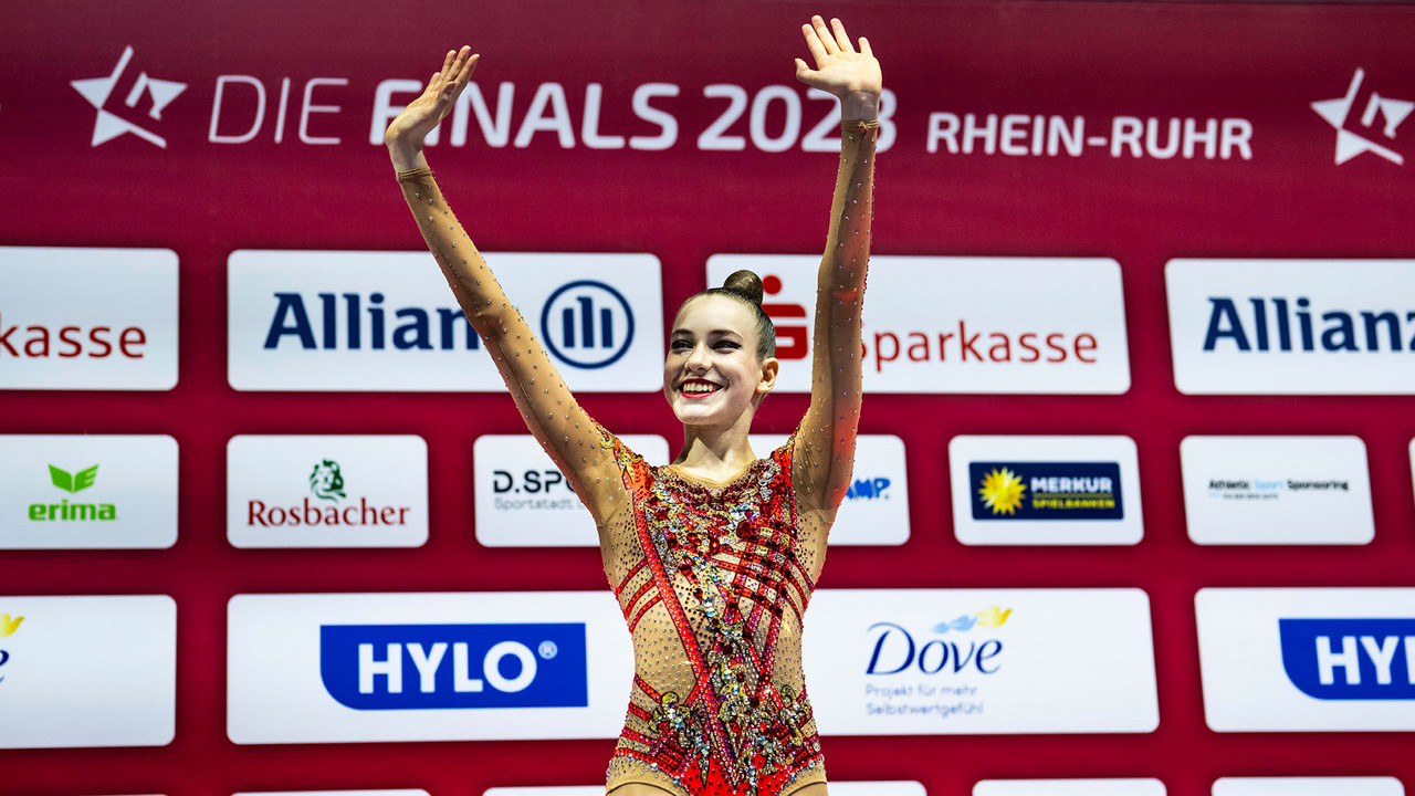 Darja Varfolomeev ist fünffache Deutsche Meisterin 2023 | Bildquelle: Tom Weller/24passion
