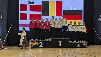 EM RoSk 2024 | Bronze für Julia Kannengießer, Peri Ann Houk, Katrin Ryan und Maike Preuß im DDPF 16+ | Bildquelle: Max Polenske